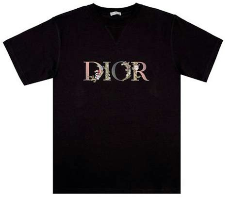 christian dior t shirt schwarz herren|christian dior long sleeve shirt.